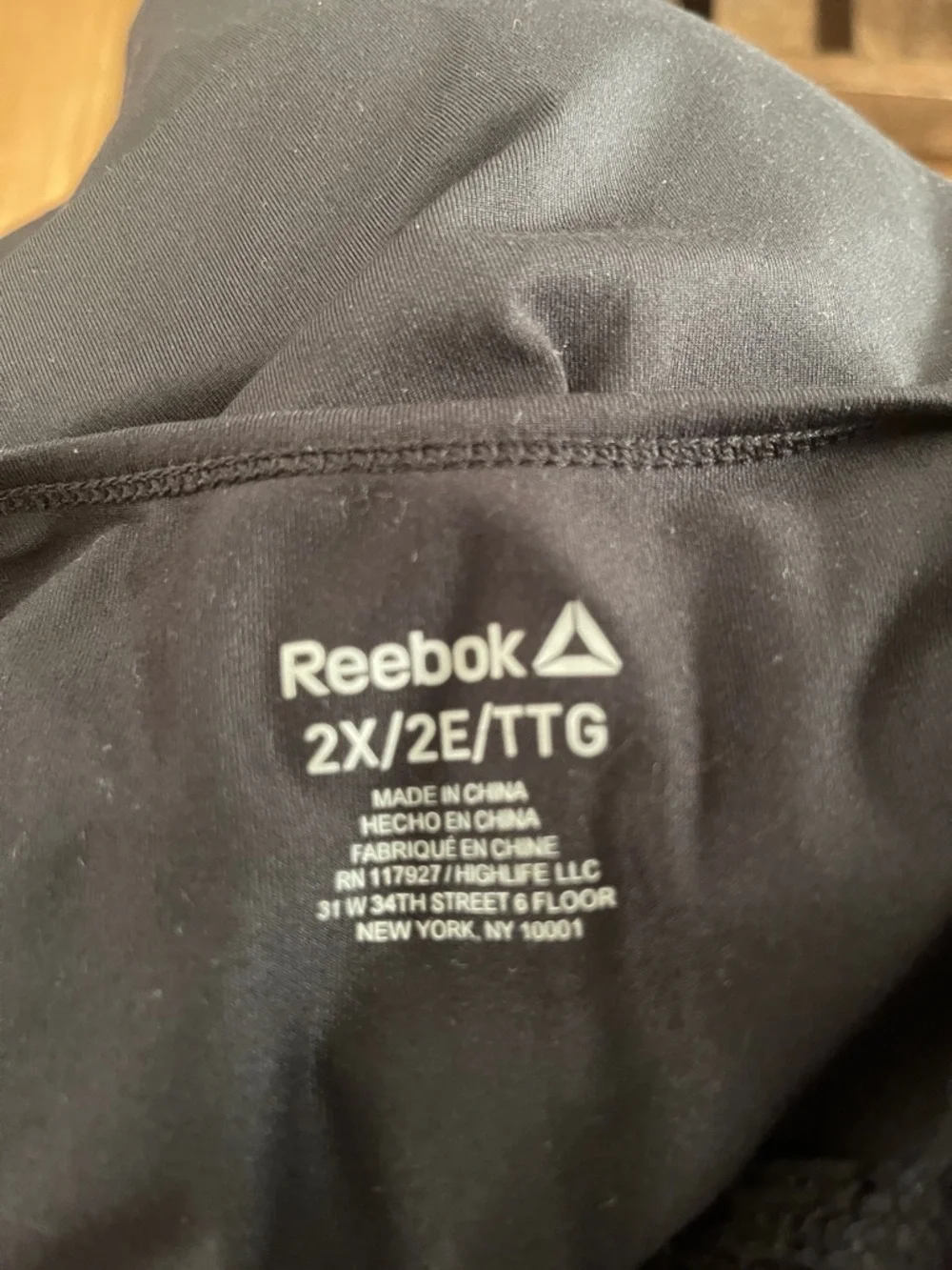 Reebok Short-Sleeve Scoop Neck Tops in Hot Pink and Black - Picture 12 of 12